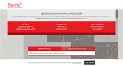 Desktop Screenshot of elektria.fi